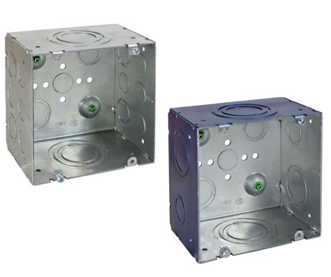 metal junction box with ground|above ground electrical junction box.